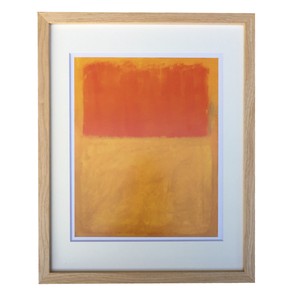 アートフレーム　マーク・ロスコ Mark Rothko Orange and Tan,1954