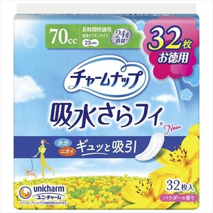 ユニ・チャーム　チャームナップ長時間快適用32枚 【 生理用品 】