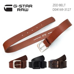 ジースター ロウ【G-STAR RAW】ZED Belt d04169-3127 メンズ ベルト ブラウン 茶色 ブラック 黒 定番