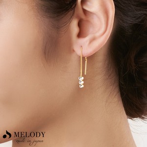 Pierced Earringss Long Jewelry Made in Japan