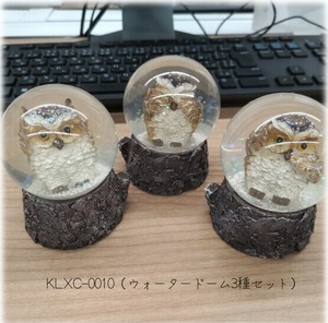 【人気のフクロウシリーズ！！】オウル・ウォータードーム3種【KLXC-0010】インテリア