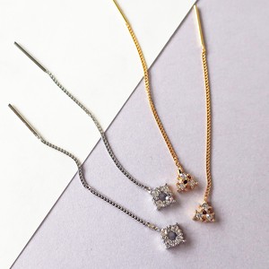 Pierced Earringss Long Jewelry Made in Japan