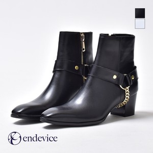 Ankle Boots Genuine Leather device Men's Made in Japan