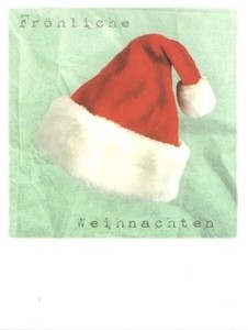 ドイツより輸入■ポストカード●インスタントカメラデザイン　クリスマス