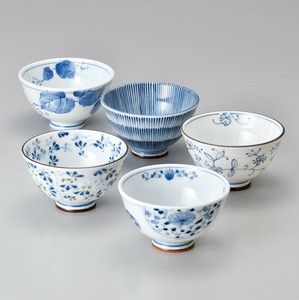 Mino ware Rice Bowl Porcelain Assortment Made in Japan