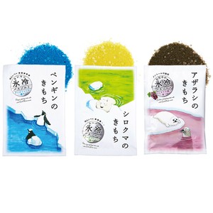 暑い夏に！クールなひんやり系入浴剤♪氷冷バスソルト【キモチ】