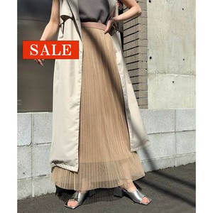 &g'aime Skirt Tulle pleated skirt