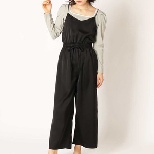 Material Waist Drawstring Overall