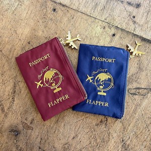 【SALE】パスポートモチーフマスクポーチ
