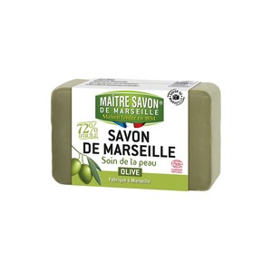 Maitre Savon de Marseille サボン・ド・マルセイユ オリーブ 100g＜無添加石鹸/オリーブ石鹸＞
