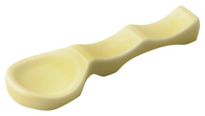 美浓烧 餐盘餐具 筷架 勺子/汤匙 黄色 水晶 日本制造