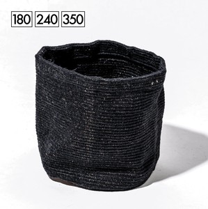 【プランターカバー】ROUND BAG［BLACK］