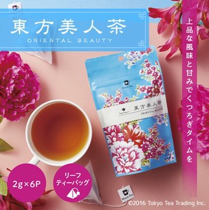 Mug&Pot 東方美人茶（台湾茶 烏龍茶 茶葉が開く ティーバッグ 2g×6包）台湾茶 中国茶 烏龍茶