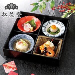 Mino Ware Shokado Partition Set Plates Made in Japan Japanesecook'S Apron