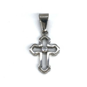 ☆ステンレス(SUS316L)☆アクセサリー☆トップパーツ☆クロス