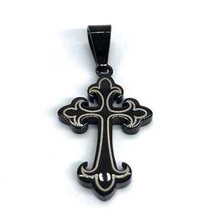 ☆ステンレス(SUS316L)☆アクセサリー☆トップパーツ☆クロス