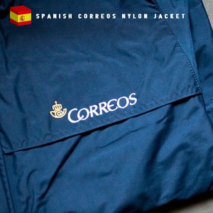 【デッドストック】スペイン CORREOS ナイロンジャケット