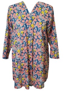 Button Shirt/Blouse Lightweight 100% Cotton Block Print