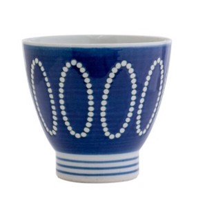 Hasami ware Japanese Teacup Ripple Made in Japan