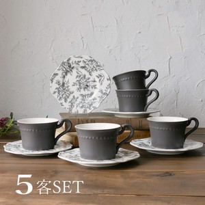 Cup & Saucer Set Saucer Pottery Tableware Gift