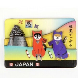 シバクロデゴザルマグネット