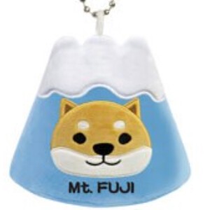 Phone Strap Mascot soft and fluffy Dog Shibata-san
