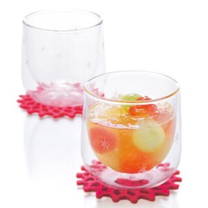 Drinkware Starry Sky Heat Resistant Glass Tableware Gift Set of 2