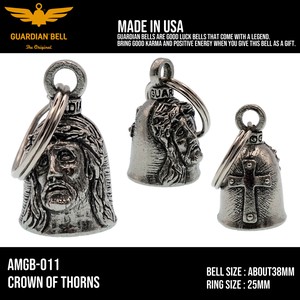 ガーディアンベル　USA　ラッキーベル　バイカー　キーホルダー　お守り　アメ雑　アメリカン雑貨