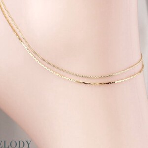 Anklet Layering Layered Jewelry Made in Japan