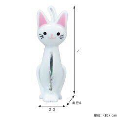 ねこの洗濯ばさみ シロ