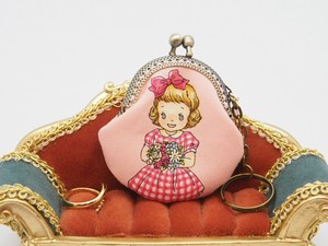 Coin Purse Bag Charm (clasp 5cm) Margaret Sofy Sanitary Napkins Pink