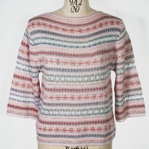 Sweater/Knitwear Linen Border