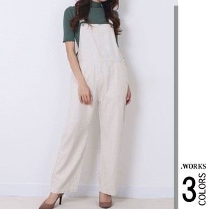 Twill Big Pocket Wide Overall