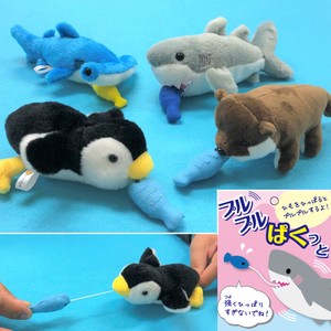 玩偶/毛绒玩具 锤头鲨 水獭 鲨鱼 企鹅