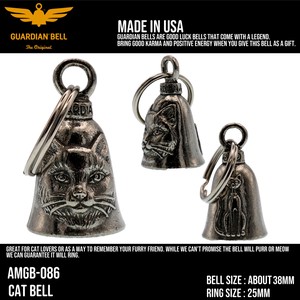Key Ring Cat Bell
