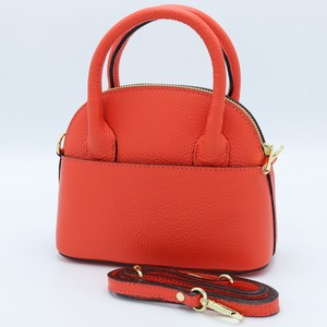 Handbag Shoulder Made in Italy Genuine Leather 2-way
