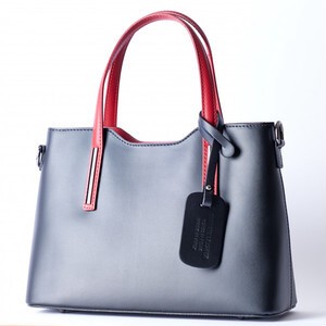 Handbag White Genuine Leather 2-way