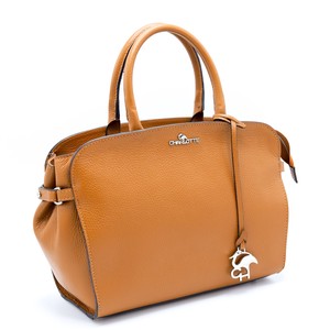 Shoulder Bag Brown Shoulder Made in Italy Genuine Leather 2-way