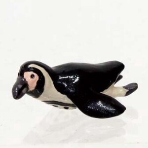 ノーティー　ミニマスコット　空飛ぶフンボルトペンギン　☆ワークショップの部材にオススメのミニサイズ