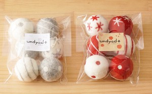 Christmas Item Set of 6 4.5cm 6-types 1-pcs