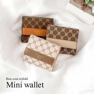Trifold Wallet Patterned All Over Retro