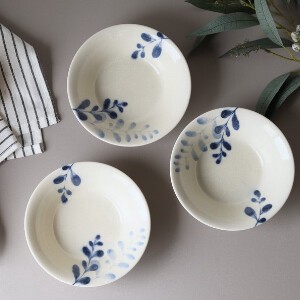 Mino ware Donburi Bowl Tableware Gift Set of 3 Made in Japan