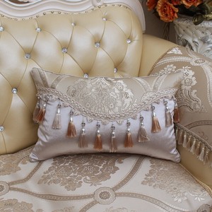 Sofa Cushion Cover Interior Fabric Elegant Rectangle 4 2