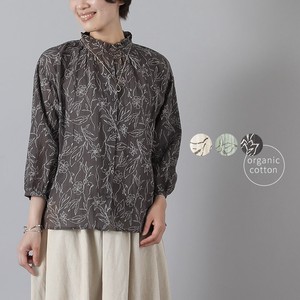 Button-Up Shirt/Blouse Floral Pattern