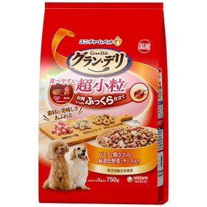 ［ユニ・チャーム］グラン・デリ ふっくら仕立て食べやすい超小粒 750g