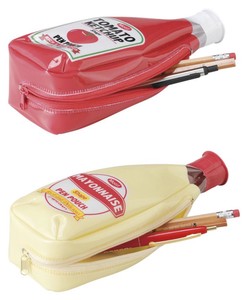 Pen Case Pouch Mayonnaise Ketchup