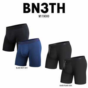 BN3TH(ベニス)ボクサーパンツ 2枚セット インナーポケット付 メンズ 男性用下着 MYPAKAGE M119000
