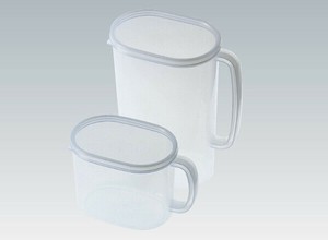 ハイパック小判型手付き【調味料入れ・ストックポット・保存容器】