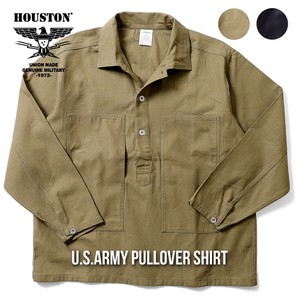【2021秋冬新作】【HOUSTON】U.S.ARMY PULLOVER SHIRT