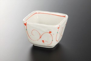 志野赤絵 3.3小鉢 ［美濃焼 食器 日本製]「2022新作」